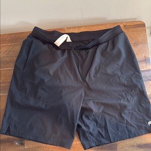 Men’s Fabletics Black Athletic Shorts XL
